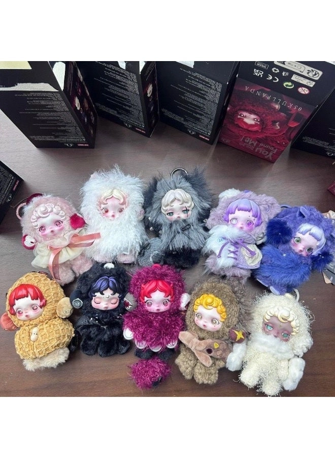 SkullPanda glue pendant - SP winter movement series blind boxes