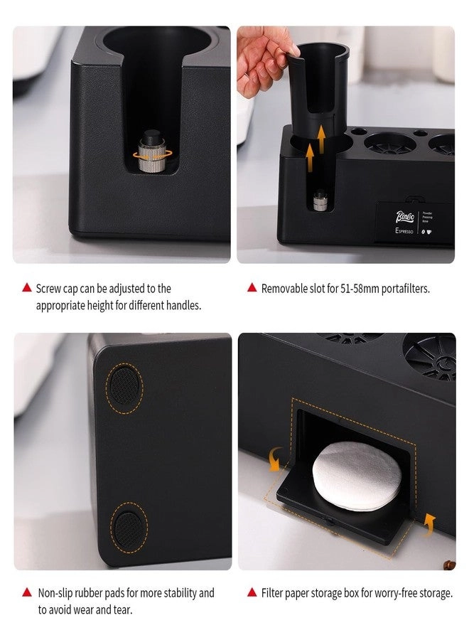 Espresso Tamping Station - Removable Mat Fits 58/54/53/51mm