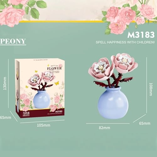 Peonies Bouquet - 1092 pcs