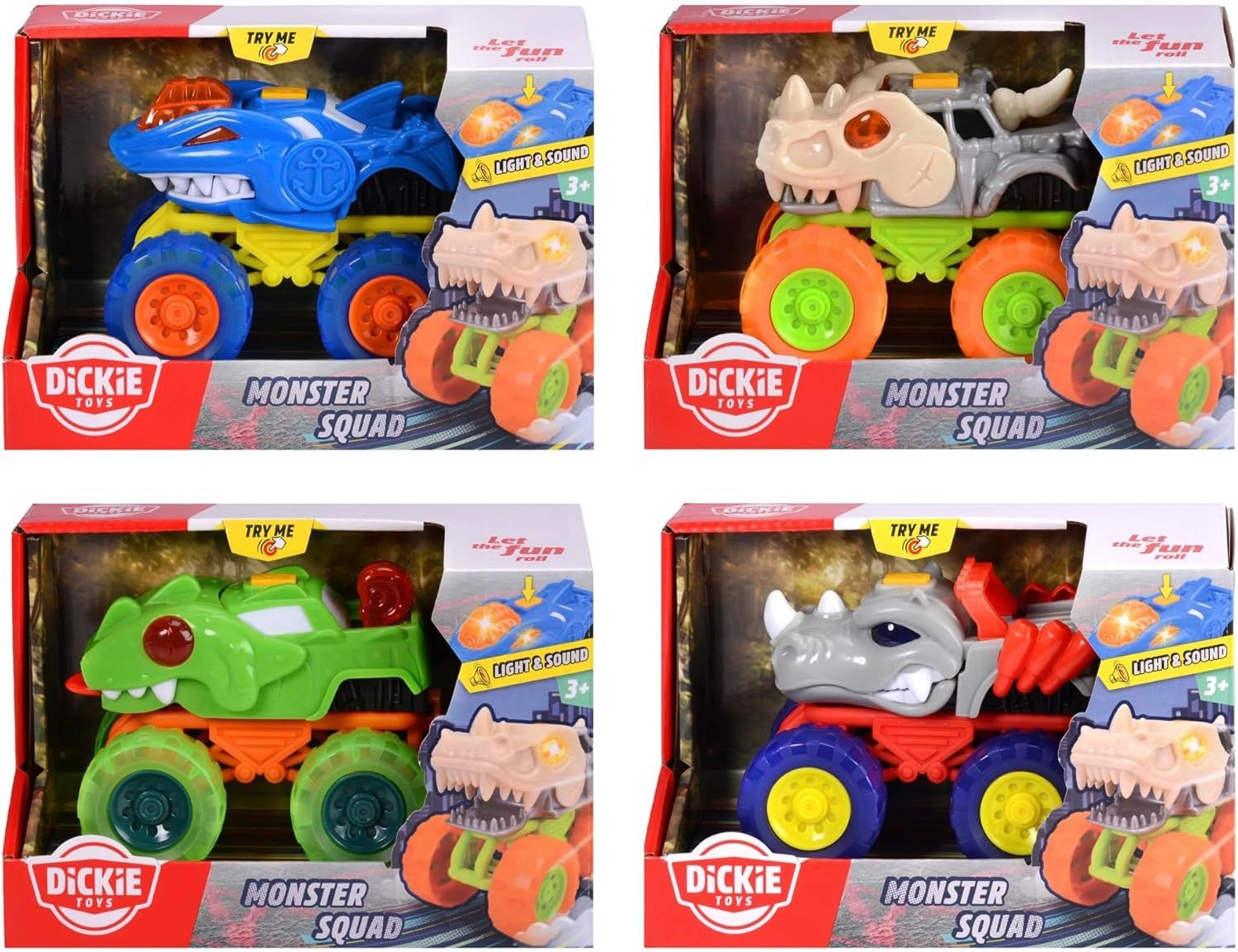 Monster Squad Toy Car - 1Pc