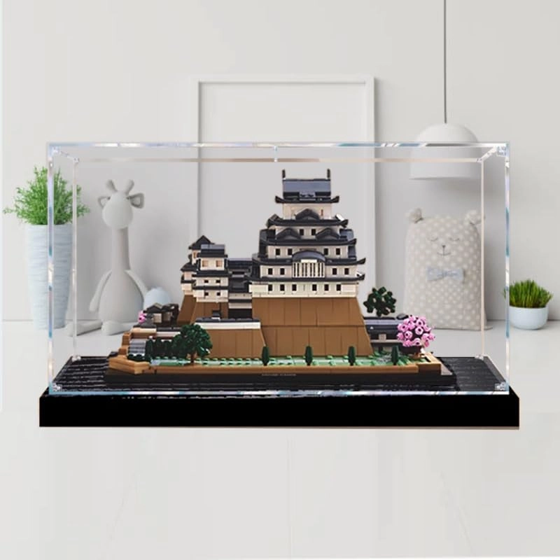 Display Case for LegoArchitecture 21060 - 40x30x30cm High Bottom