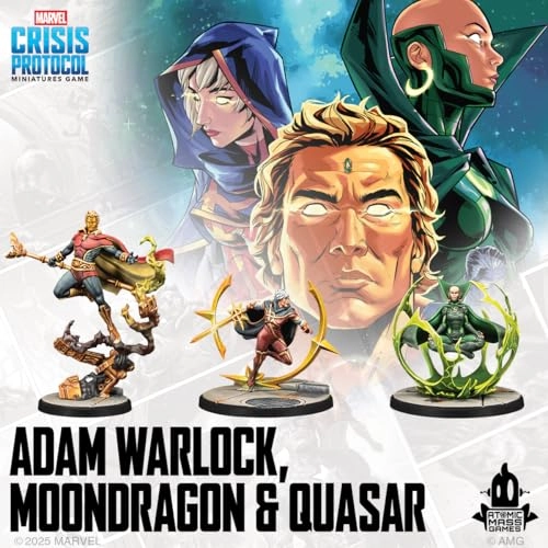 Marvel: Crisis Protocol Adam Warlock, Moondragon & Quasar Character Pack