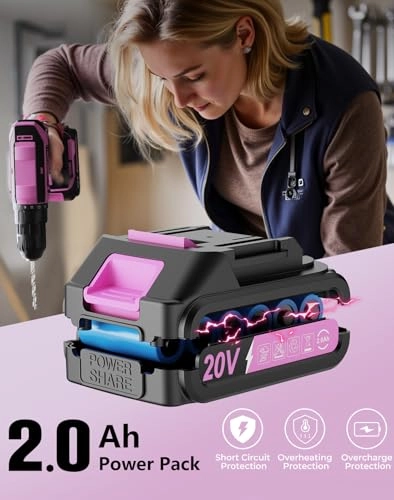 Cordless Drill Driver - 2000mAh