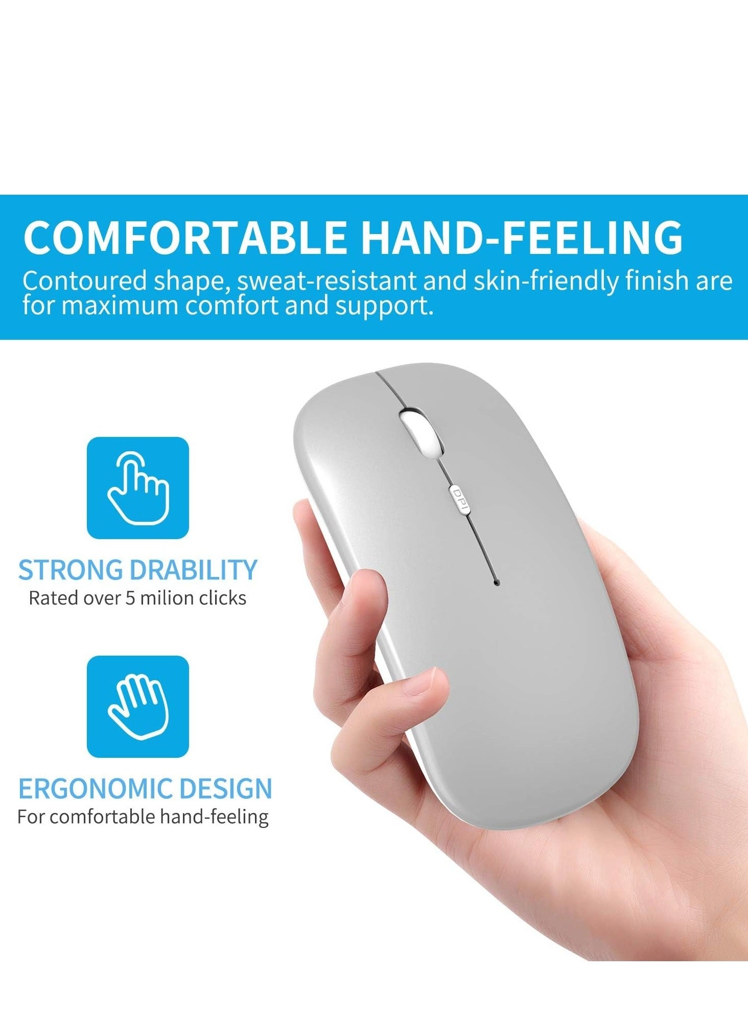 HK-60 Wireless Mouse - Bluetooth