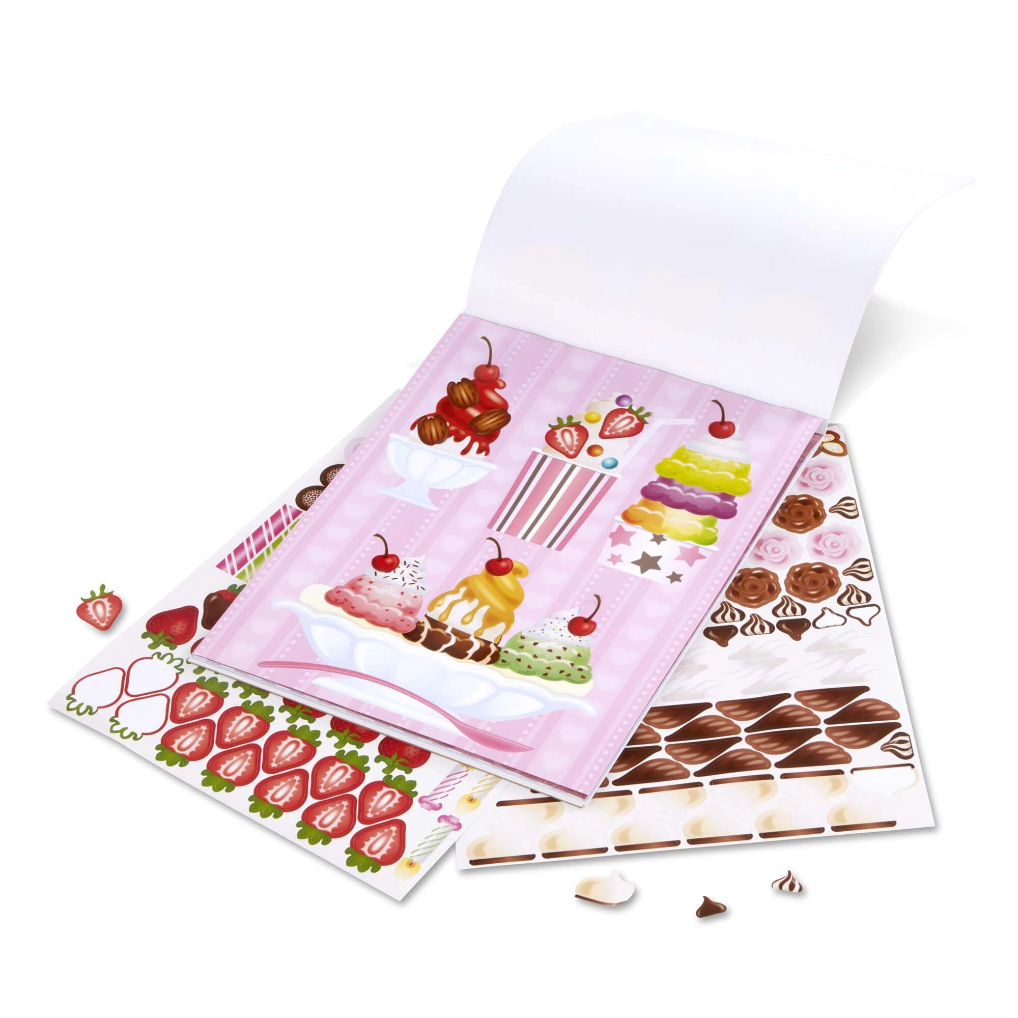 Sweets & Treats Reusable Sticker Pad Multicolor 500 pcs