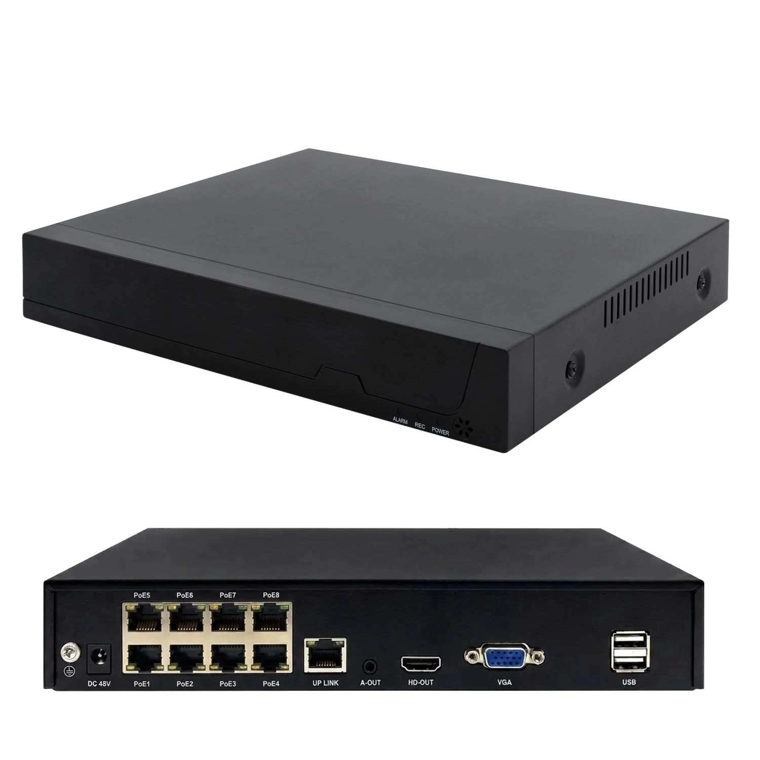 REVODATA POE4008ES - 8 channels