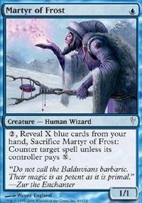 Magic: the Gathering Martyr of Frost - Coldsnap