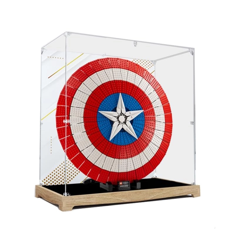 HCAEIOFJ Display Case (76262) - Captain America's Shield LegoMarve