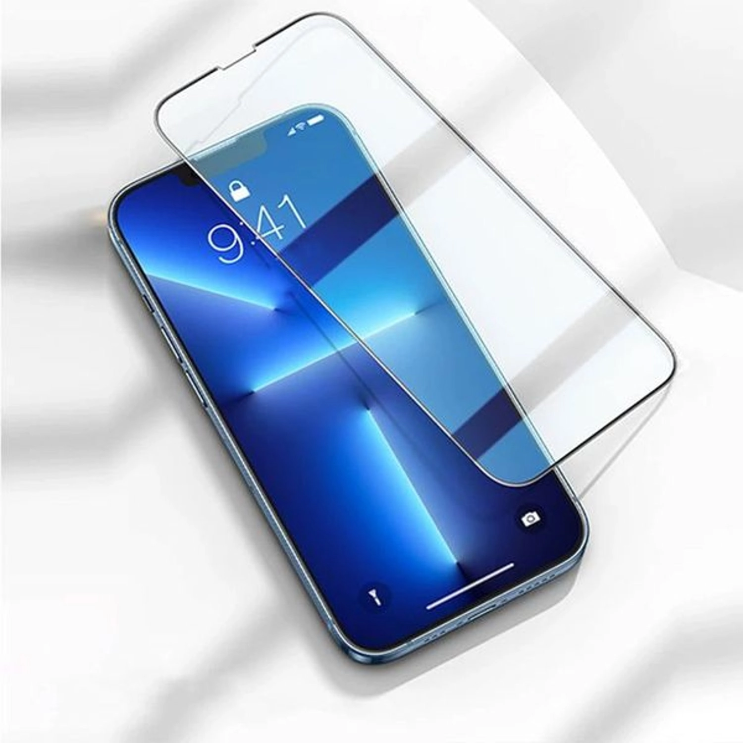 Clear Tempered Glass Screen Protector for iPhone 13 Pro Max
