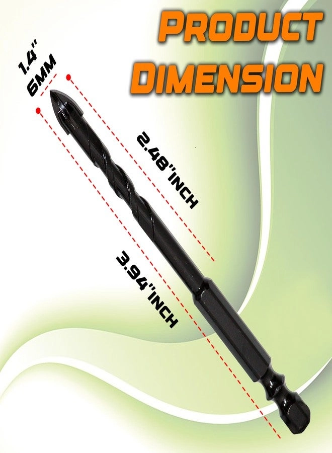 Ceramic Drill Bit - Ceramic 1Pc 6mm