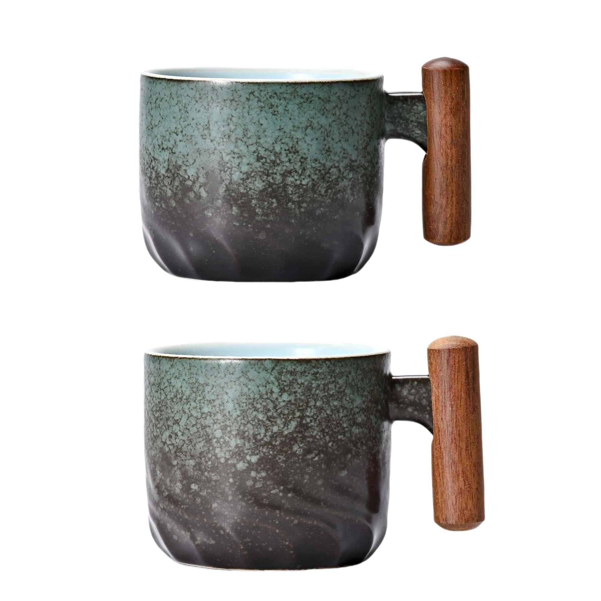 Espresso Cup - 2 pcs Wooden Handle