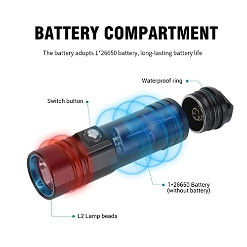 Diving Flashlight - 800lm 50M