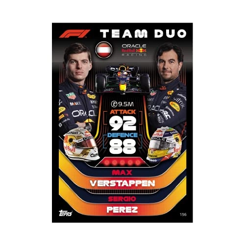 F1 Turbo Attax - English 161pcs