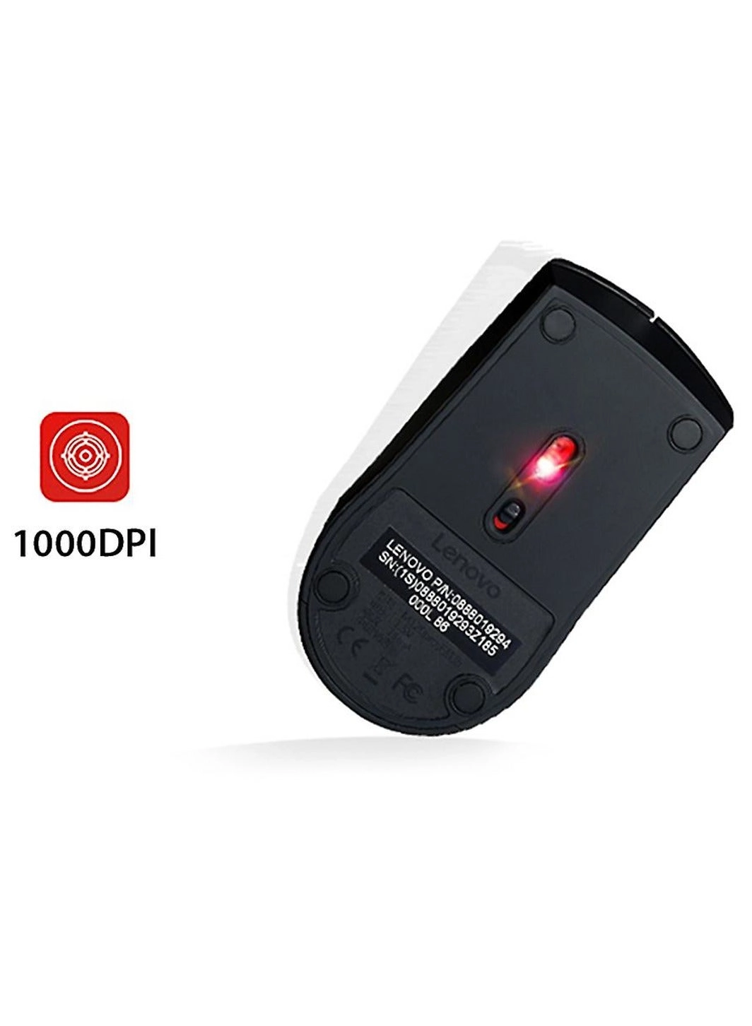 M120 Pro Fashion Office Red Dot Mouse - Wireless