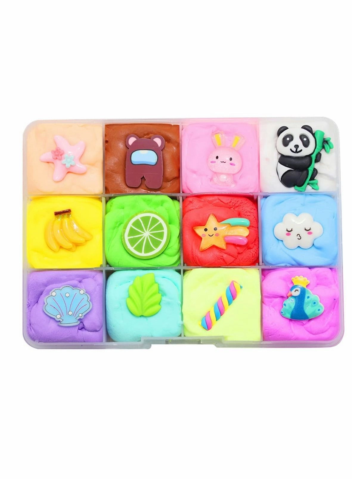 Y&D Butter Clay Kit - 12 Squares Super Soft Non-Sticky