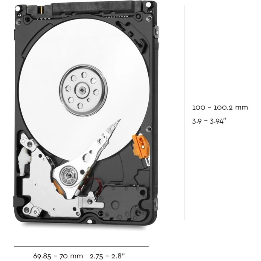 Blue 2.5" 5400rpm 128MB SATA 6Gb/s (WD20SPZX) - 2TB