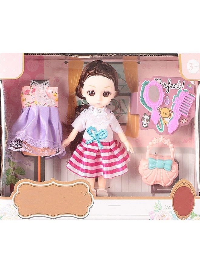 Doll Gift Box Set - Princess Multicolour