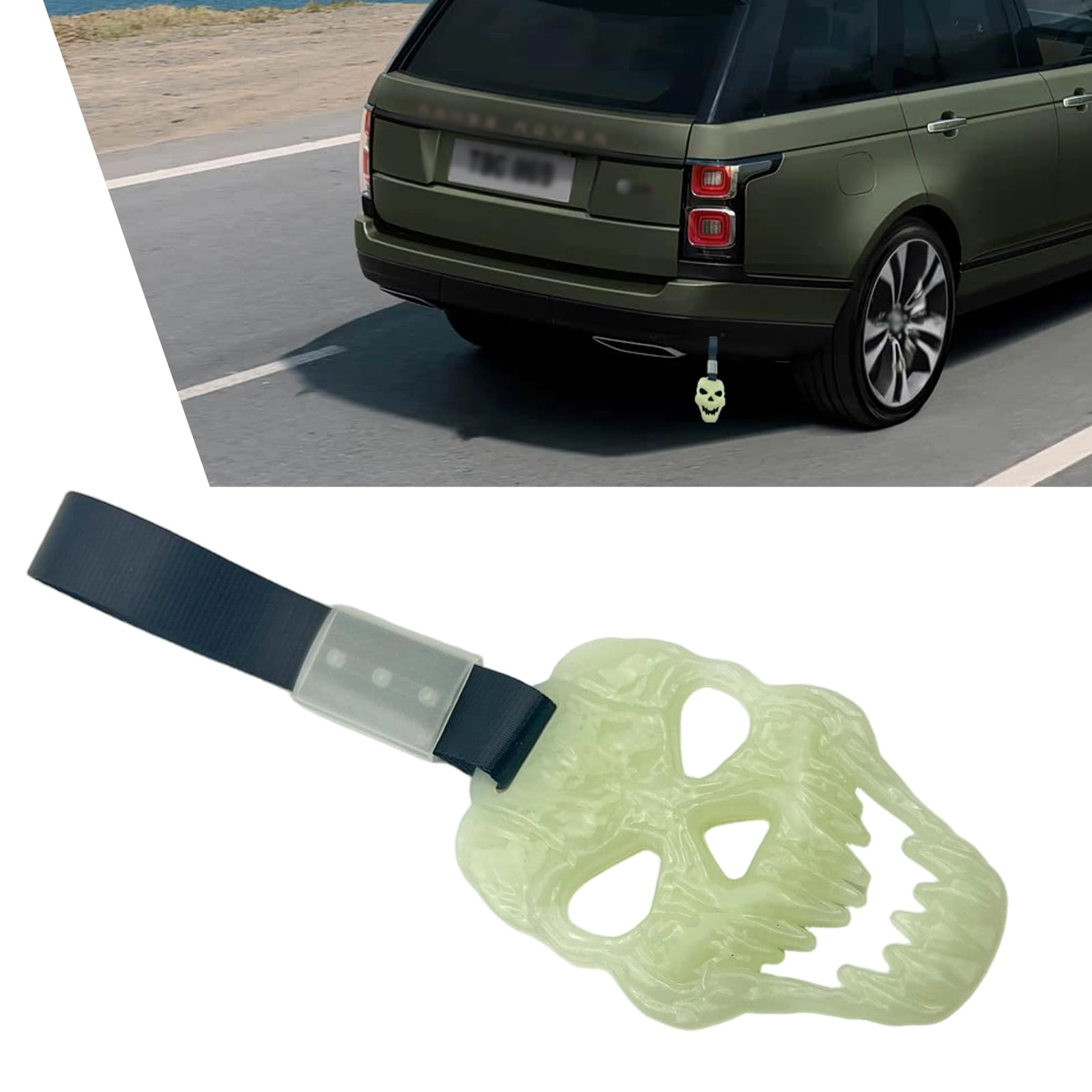 hugwits Skull Car Drift Charm