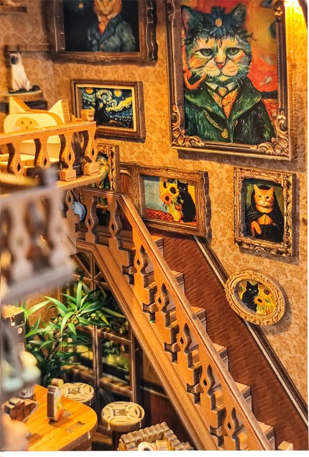 Book Nook Kit - LED Light 3D Wooden Puzzles