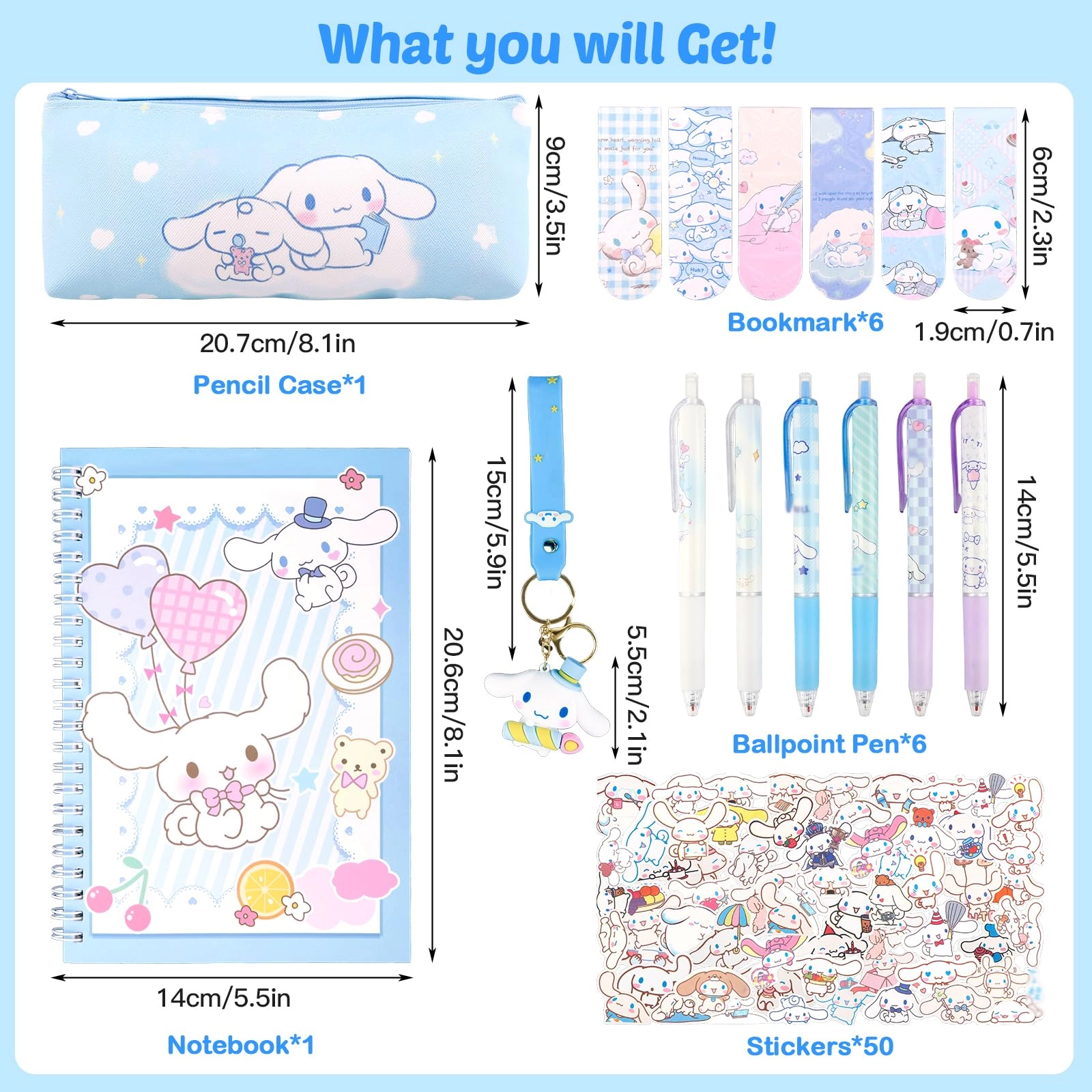 Kawaii Stationery Set - 1.0 count