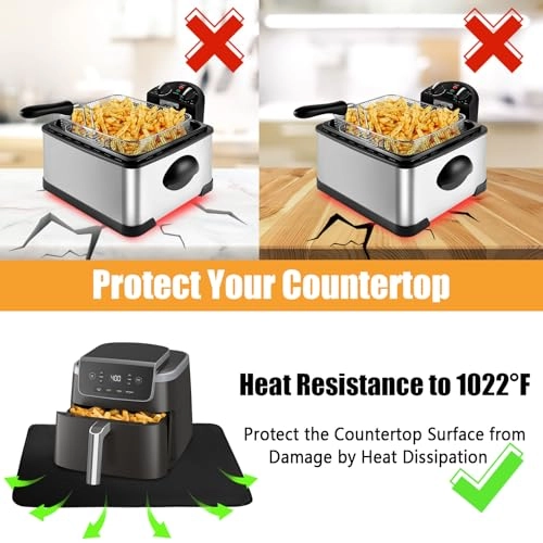 Heat Resistant Mat - Fiberglass Silicone