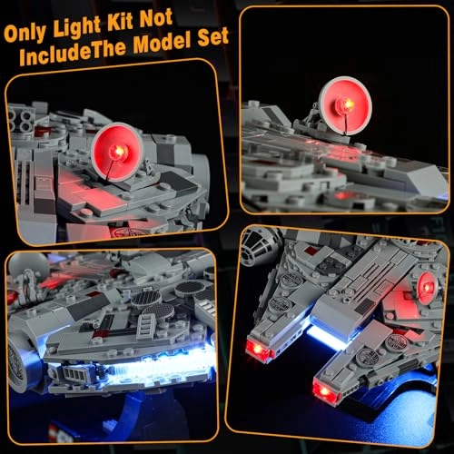 LED Light for Lego Millennium Falcon (75375)