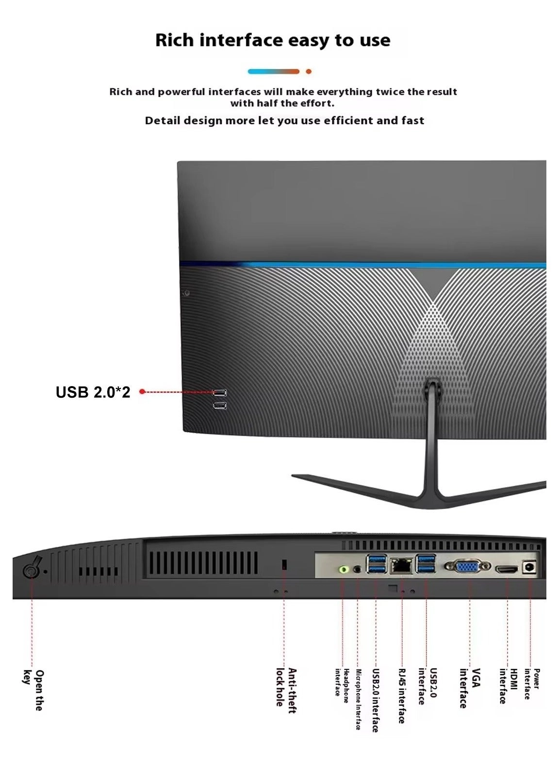 A238H - 8GB 23.8 inch Intel I5-3320M