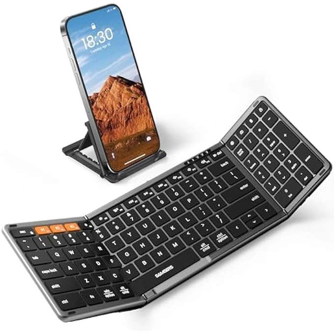 Foldable Bluetooth Keyboard - EN Wireless