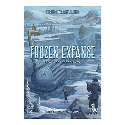 Cartographers: Map Pack 4 - Frozen Expanse - Card Game