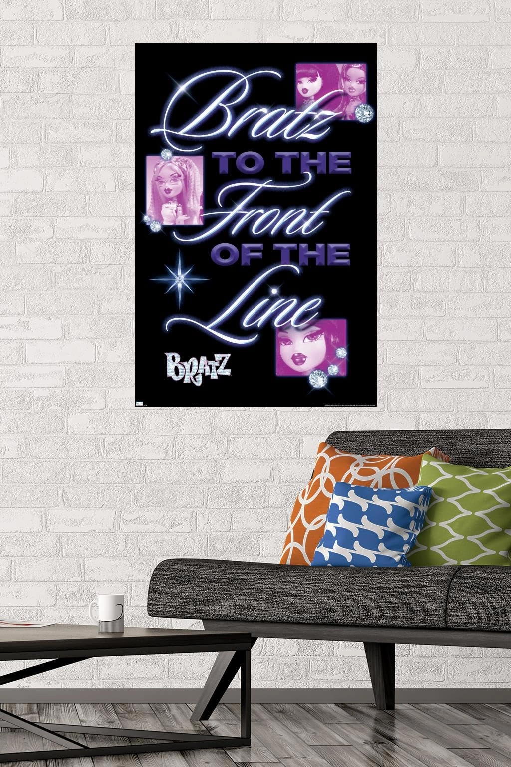 Bratz: Girls Nite Out - Front Of The Line Wall Poster - Paper 34"L x 22.4"W