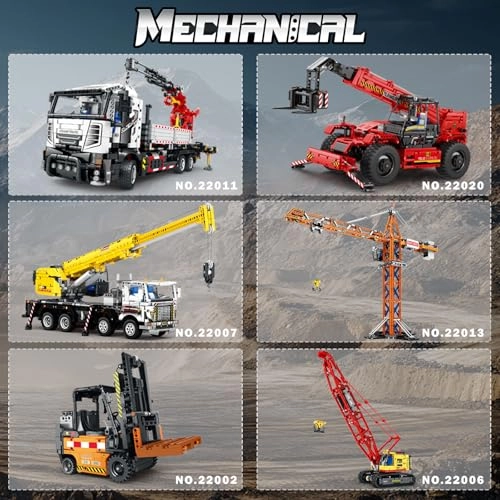 Multi Functional Crane Truck - 2178 pcs for ages 14+