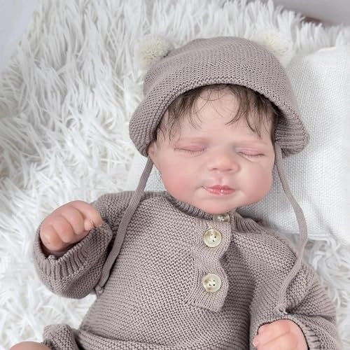 Pascale Reborn Baby Doll - 18 inch Vinyl sleeping Ages 3+