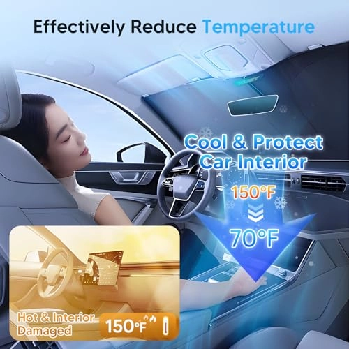 Windshield Sun Shade - Mercedes-Benz GLS-Class SUV 2020|2021|2022|2023|2024