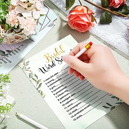 Bridal Shower Game - 145 Pieces