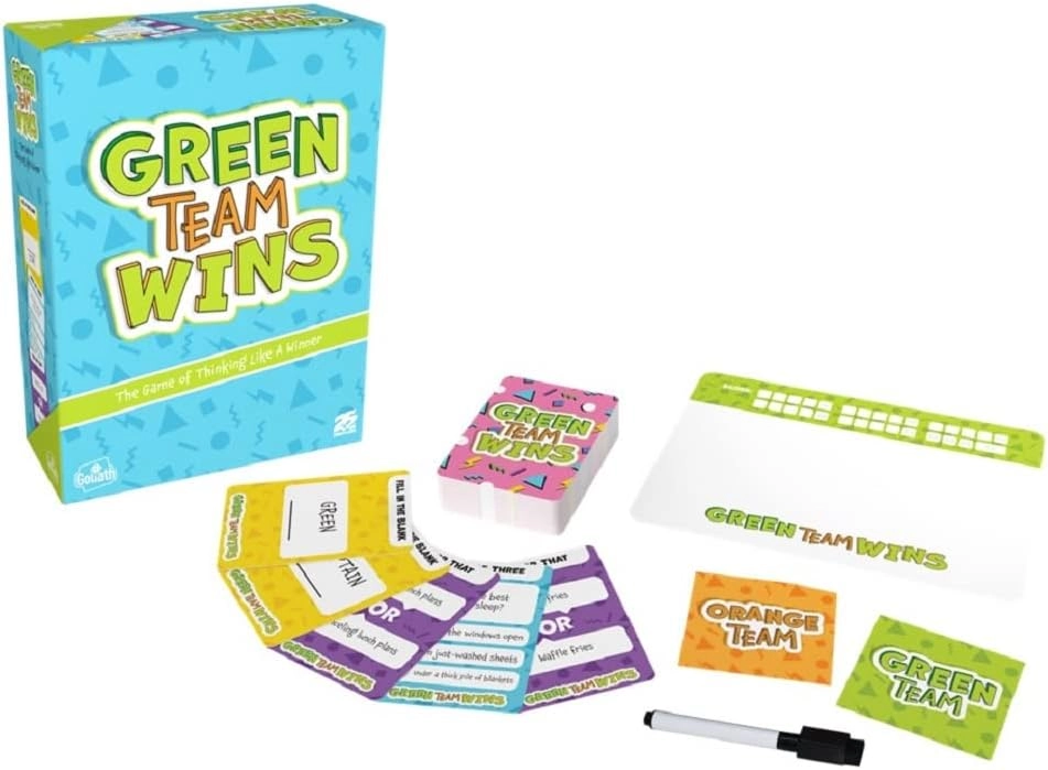 Green Team Wins Game - Ages 10 And Up 36 Players