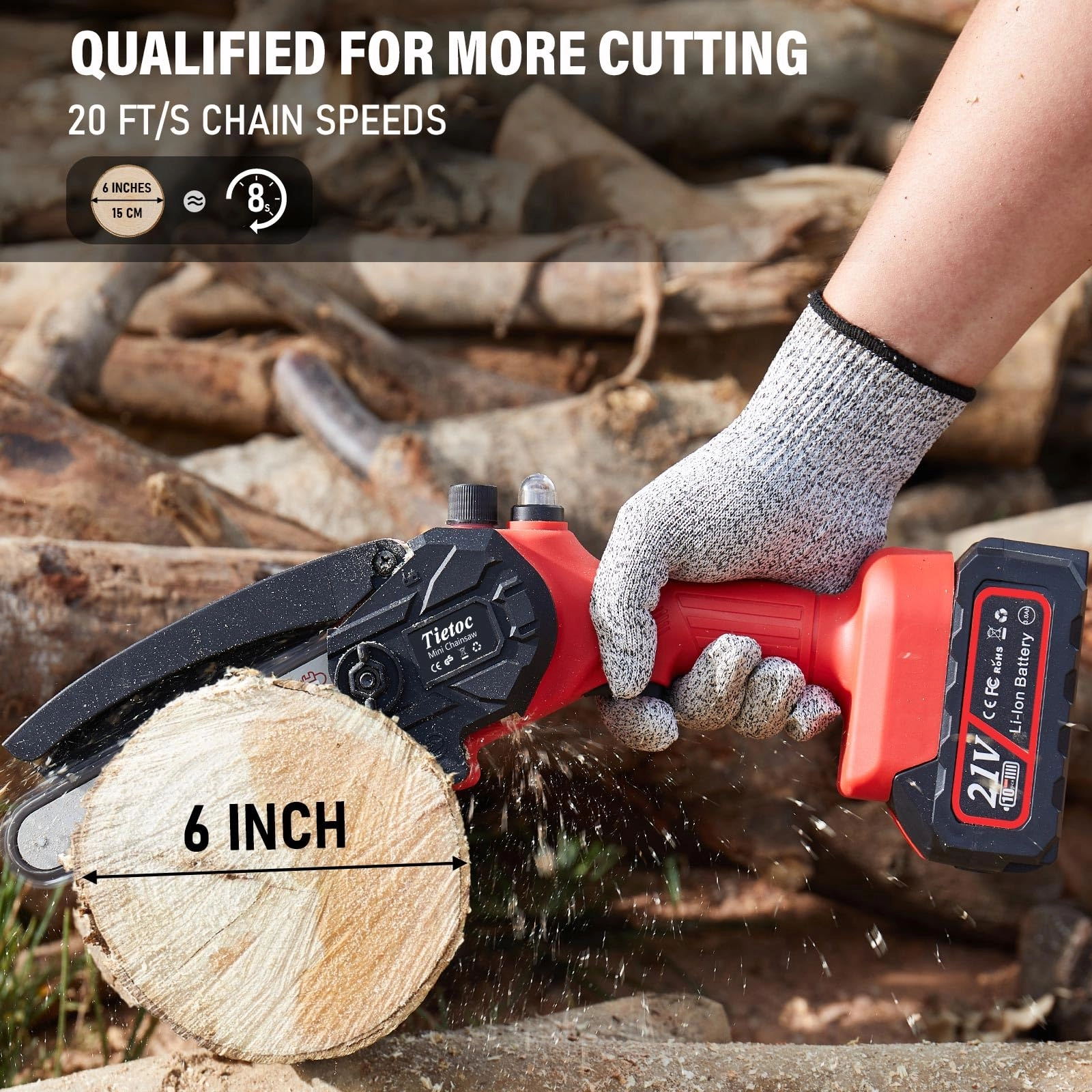 Mini Chainsaw - 880 Watts