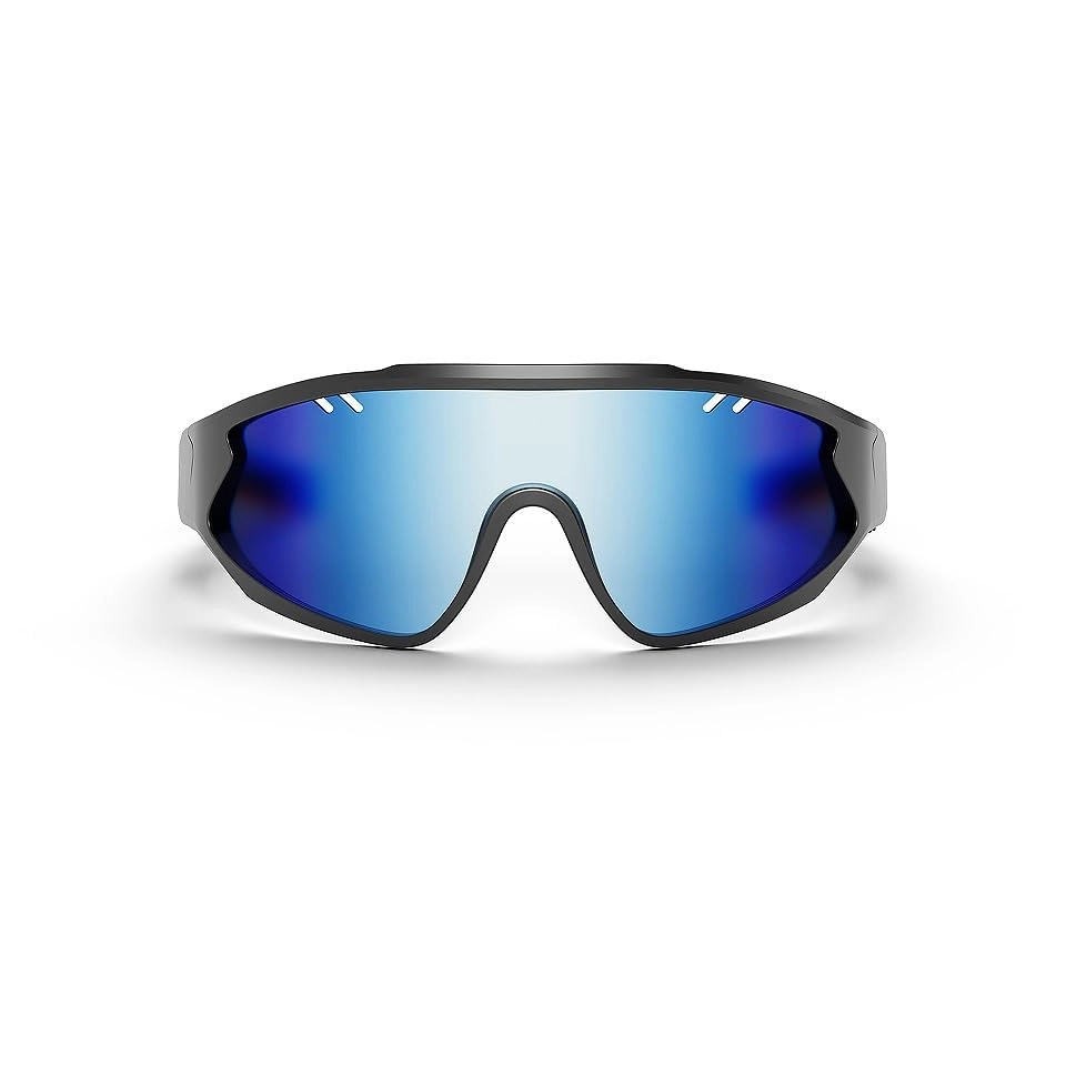 Smart Sunglasses - Red Mirror Polarized Lens HiFi Bluetooth