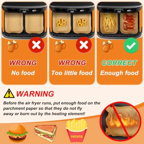 Air Fryer Liners - Paper 210pcs