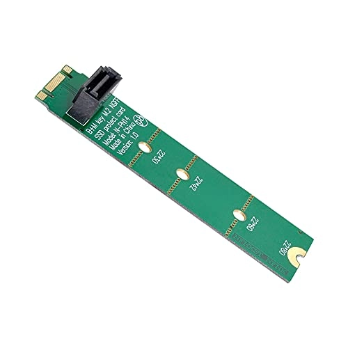 NGFF B/M-Key M.2 to Vertical SATA 7pin PCBA Extension Adapter - SATA 3.0 Gb/s