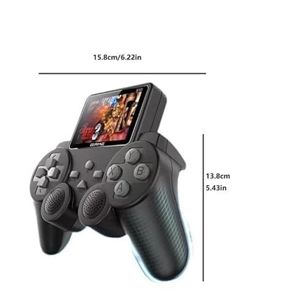 Game Box 400 in 1 - 3 Inch Color Screen Rechargeable Battery AV Output