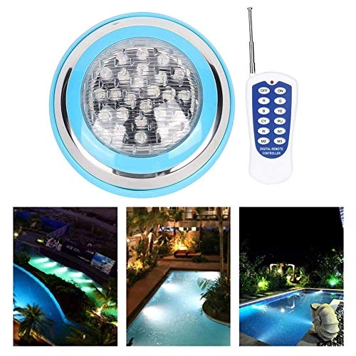24LED Underwater Light - 24W AC Remote Control
