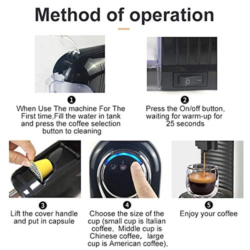 Automatic Coffee Maker - 1L Fully Automatic