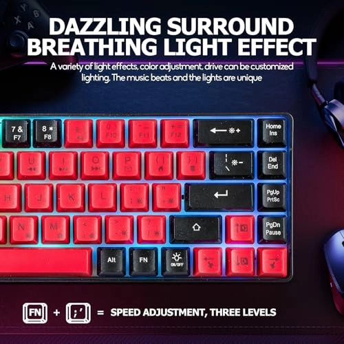 60% Mechanical Gaming Keyboard - Wired