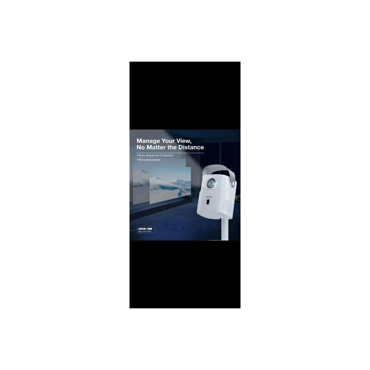 Pluto GNPLPRJRWH 250 ANSI lumens