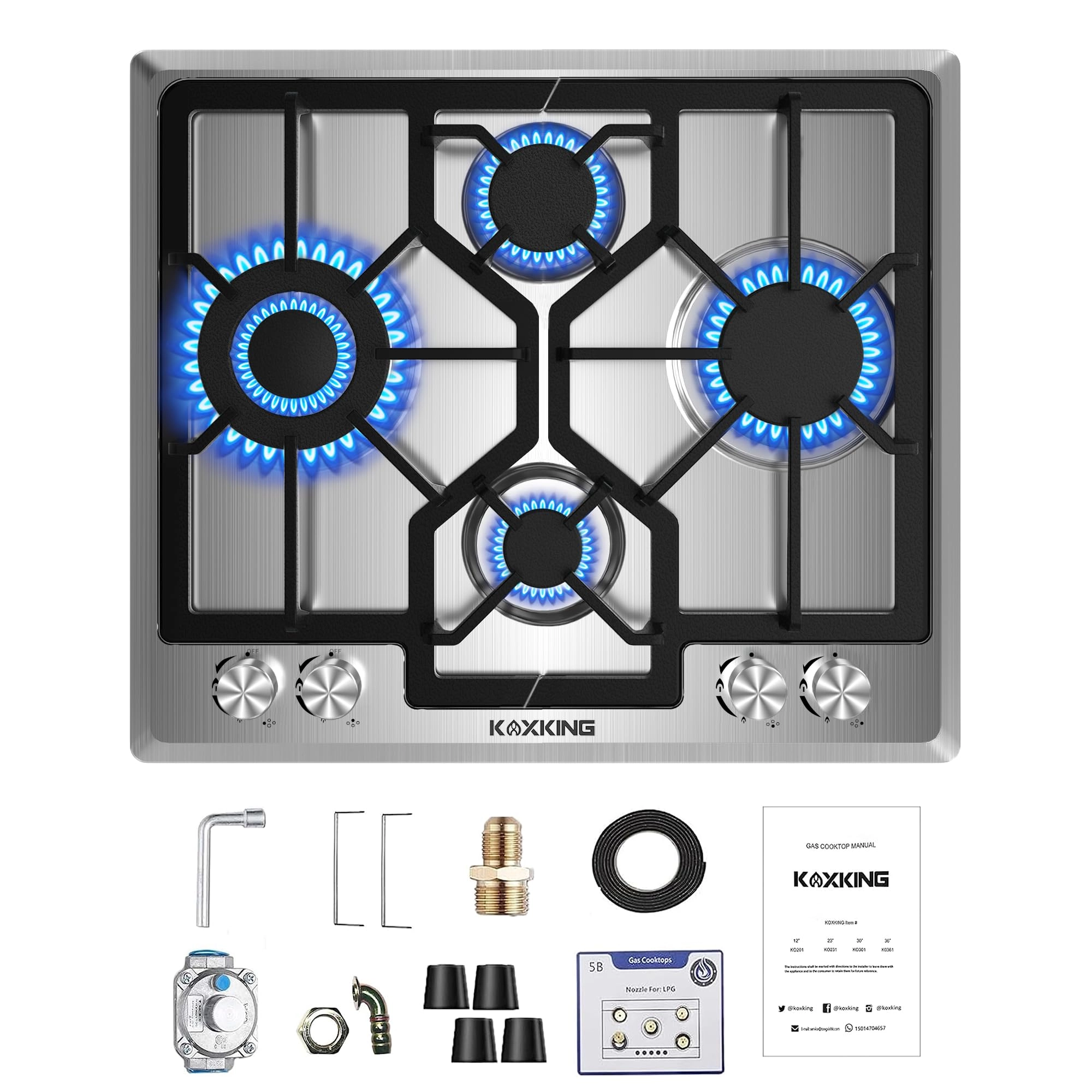 KOXKING 4B-24inch Gas hob