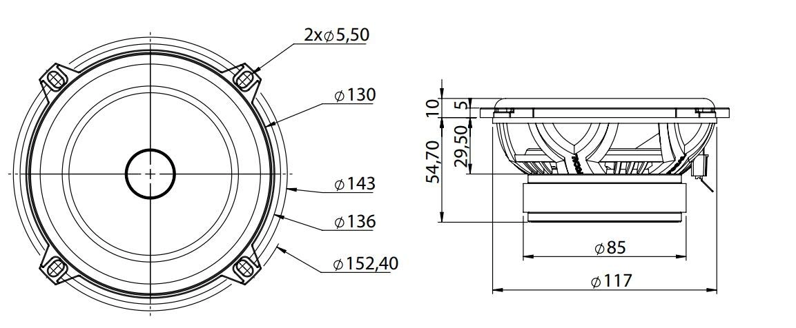 130AS - 5" Component Speaker System