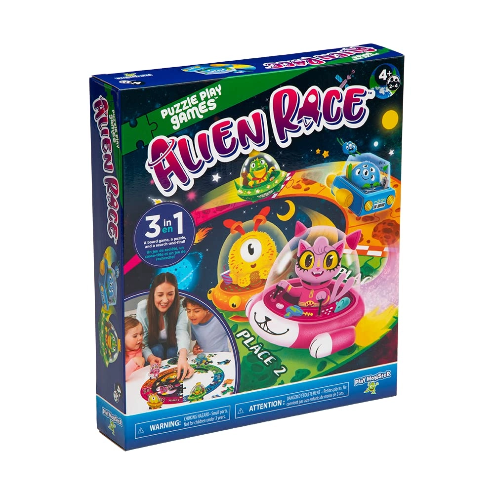 Playmonster Alien Race - 3-in-1 Puzzle