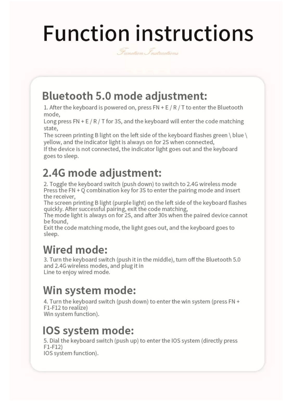 L10 - 69 Keys Wired/Wireless