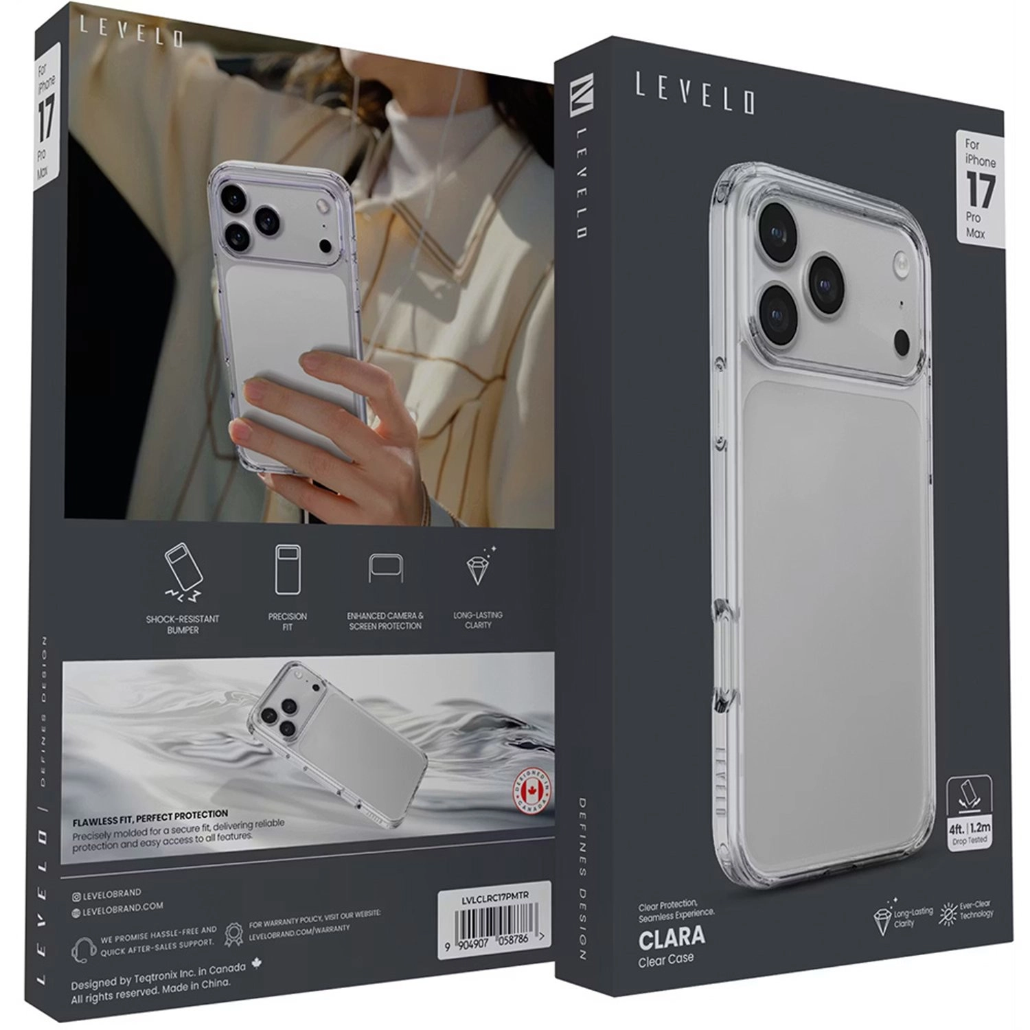 Clara Clear Case with MagSafe for iPhone 17 Pro