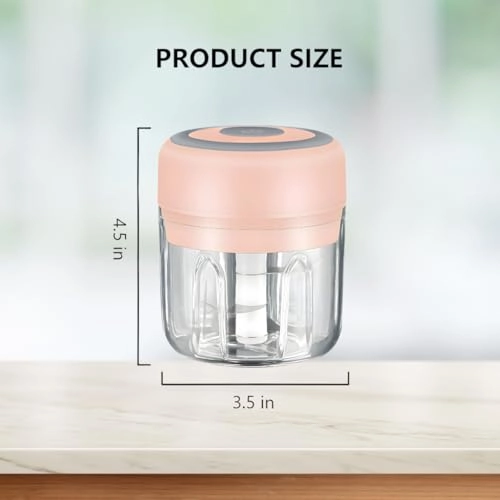 Mini Electric Food Processor - 250ML USB Charging